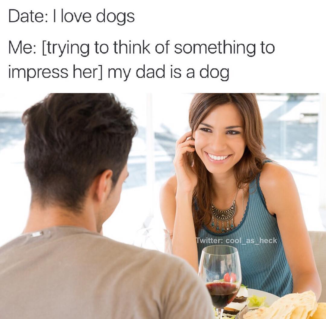Trying Too Hard To Impress Date