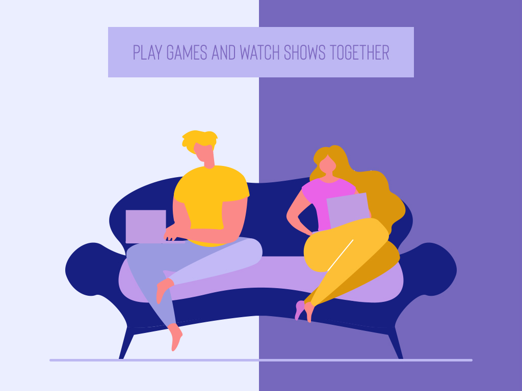 Long Distance Relationship Advice: Play Games and Watch TV Shows Together