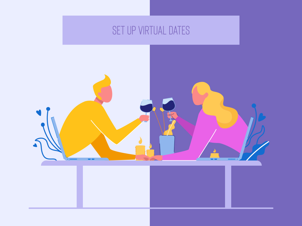 Long Distance Relationship Advice: Set Up Virtual Dates