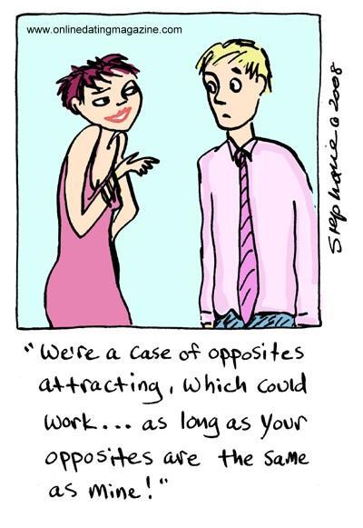 Opposites Attract Humor Comic