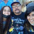 U c l a football with my granddaughter and daughter. Go Bruins!